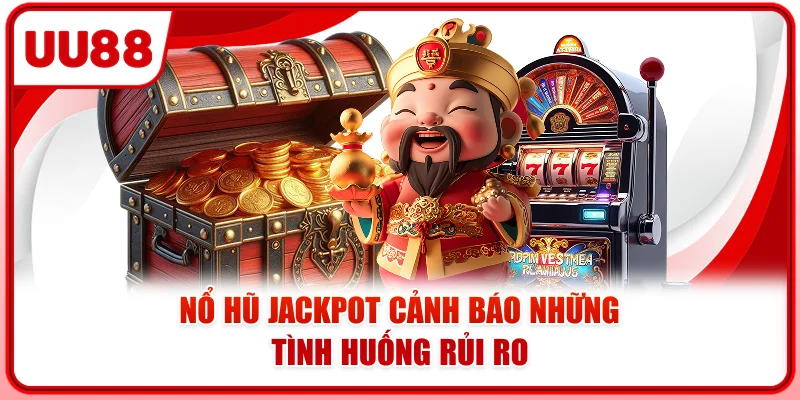 Nổ hũ jackpot cảnh báo những tình huống rủi ro